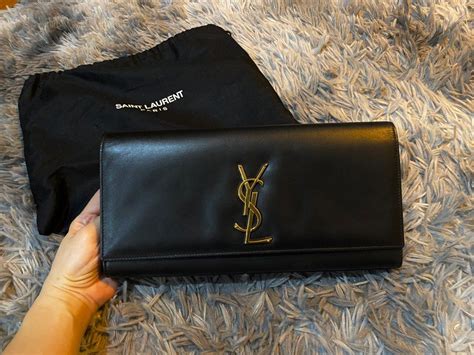 classic kate clutch ysl|ysl kate clutch black.